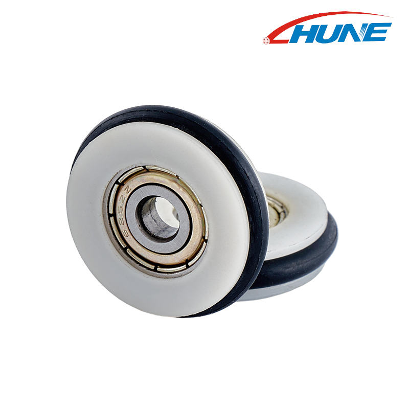 Special supporting Wheels Plastic Roller with O Purgamentum Ring