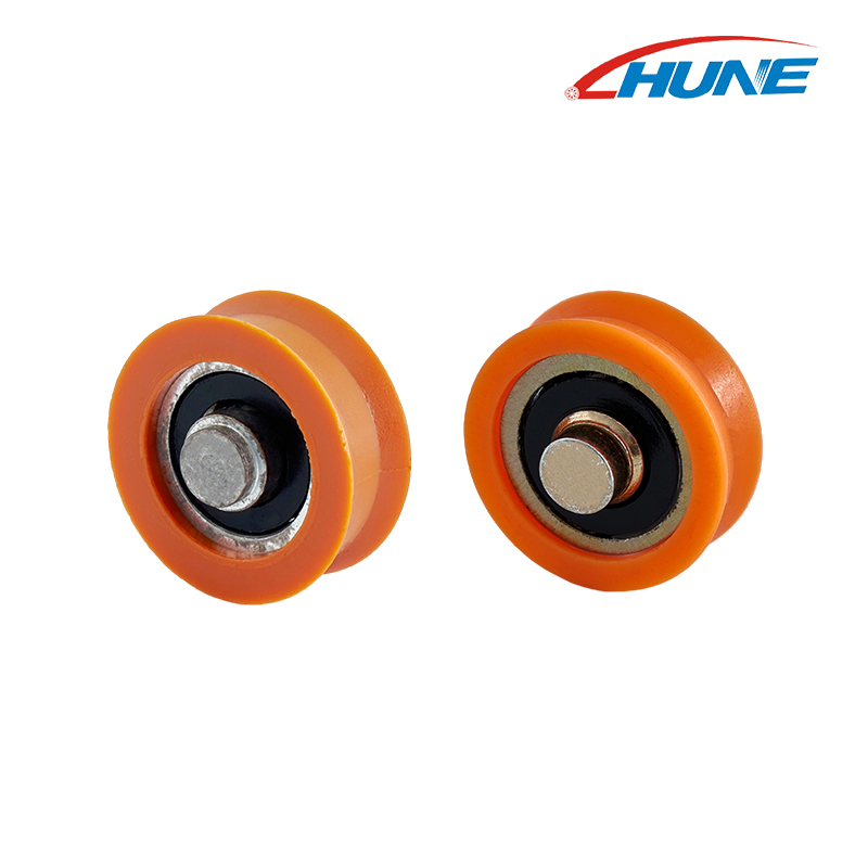 Plastic / nylon afferentem pullie cum cochlea filum cylindr ad illapsum ostium