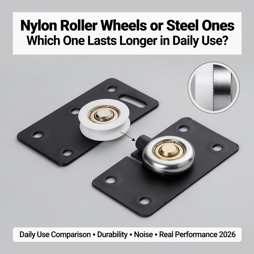 Nylon Rollerus Currus seu Chalybis ones - Quod unus diutius in quotidianis usibus