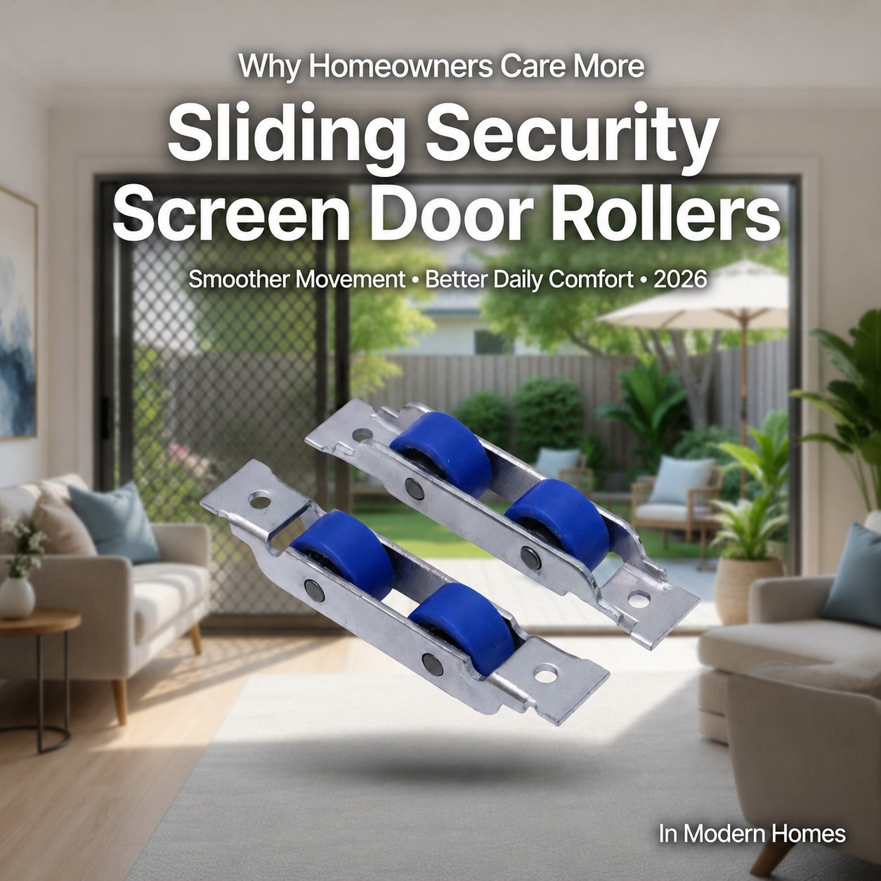  Cur Homeowners magis curare de Illapsum Securitatis Screen Door Rollers in MMXXVI