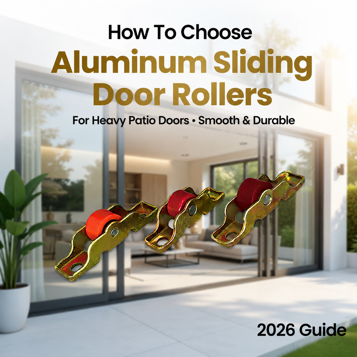  Elige Aluminium PROLAPSIO Porta Rollers For Gravis Patio Door