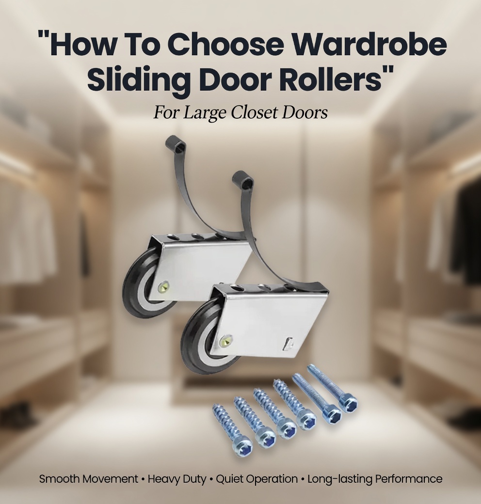  Quam eligere vestium PROLAPSIO Porta Rollerus pro magna Closet Door