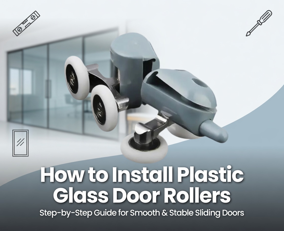  Quomodo Install Plastic Glass Door Rollers?
