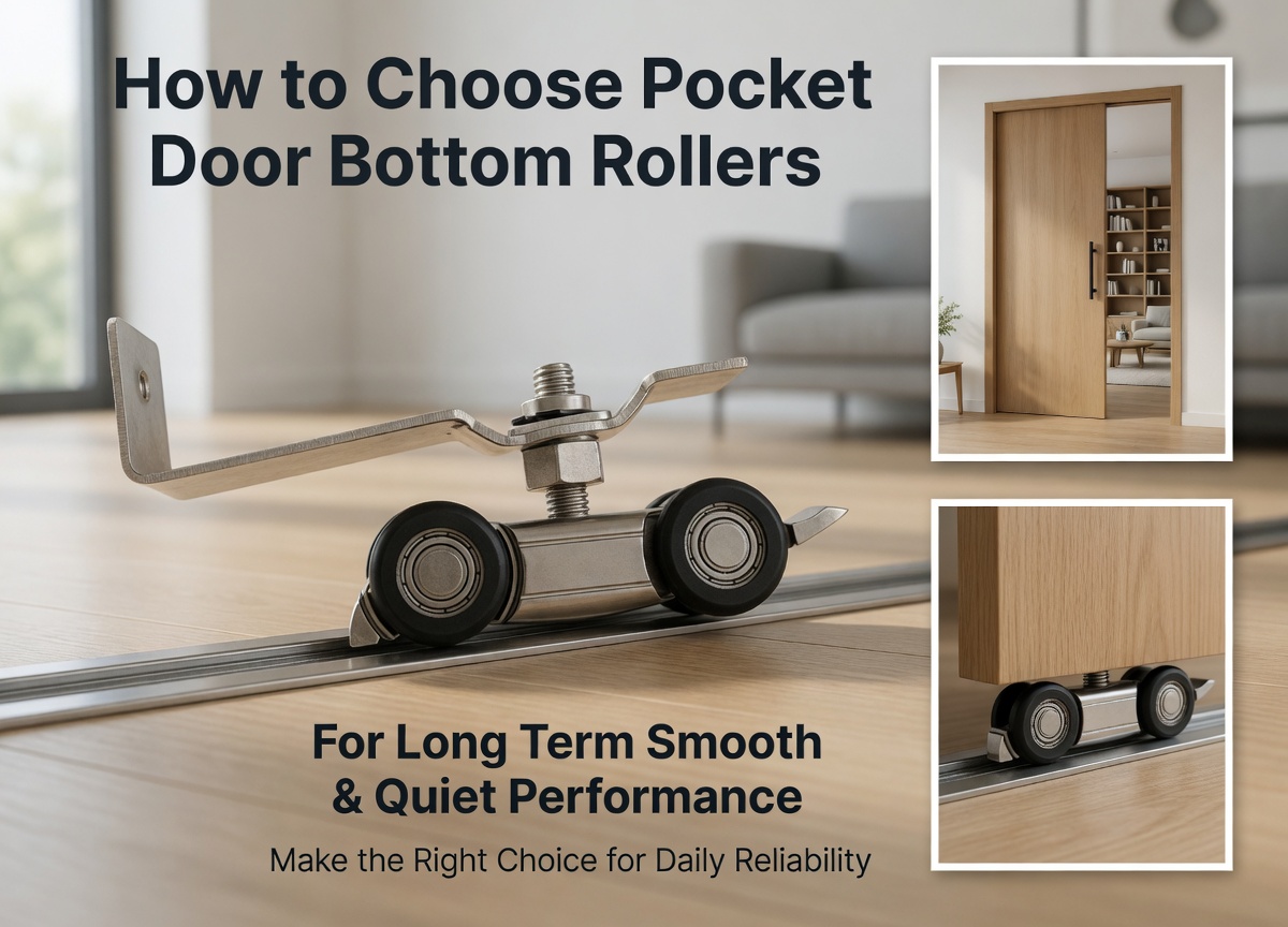  Eligere Pocket Door Bottom Rollers for Long Term Use