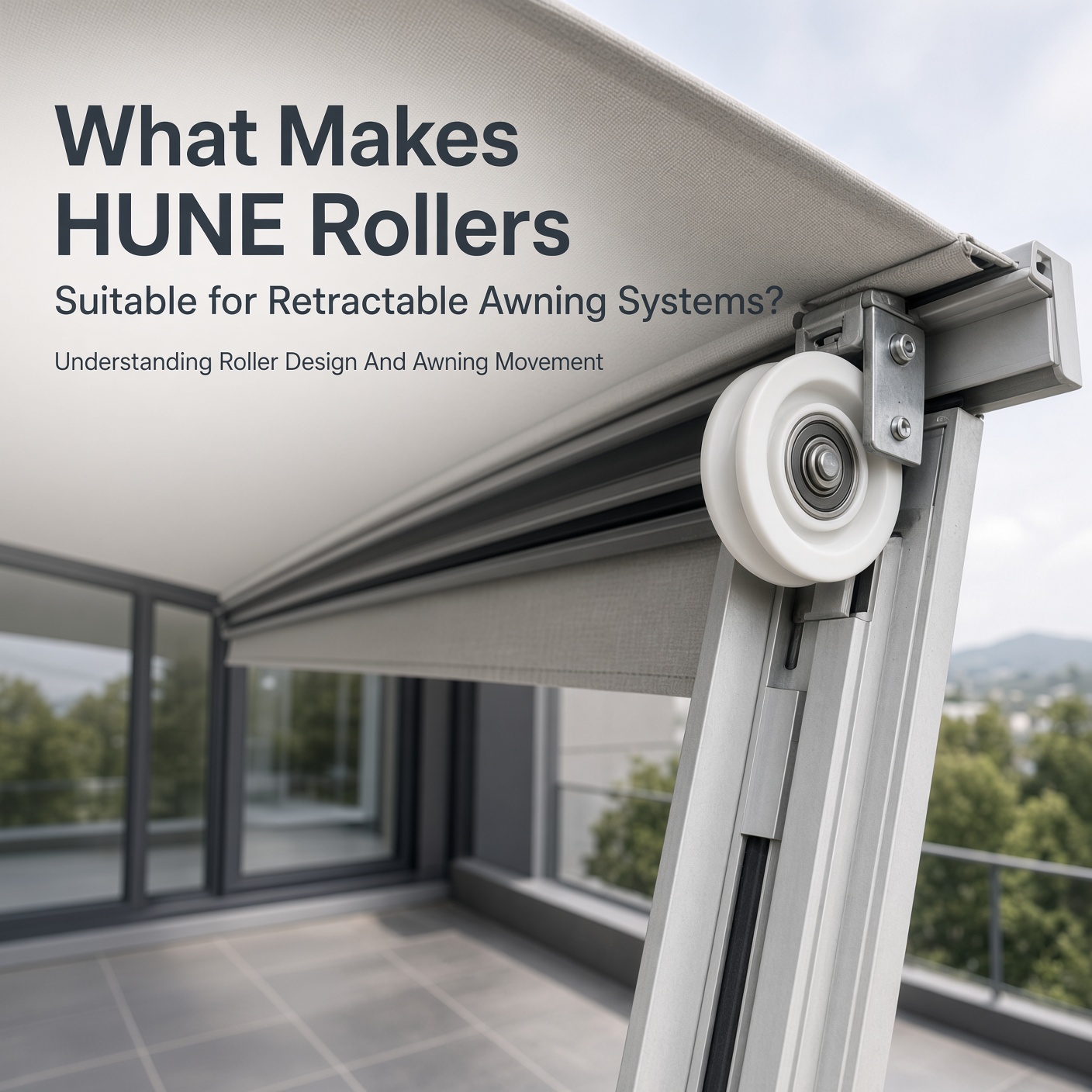  Quid HUNE Rollers Idoneum pro Retractable vela Systems