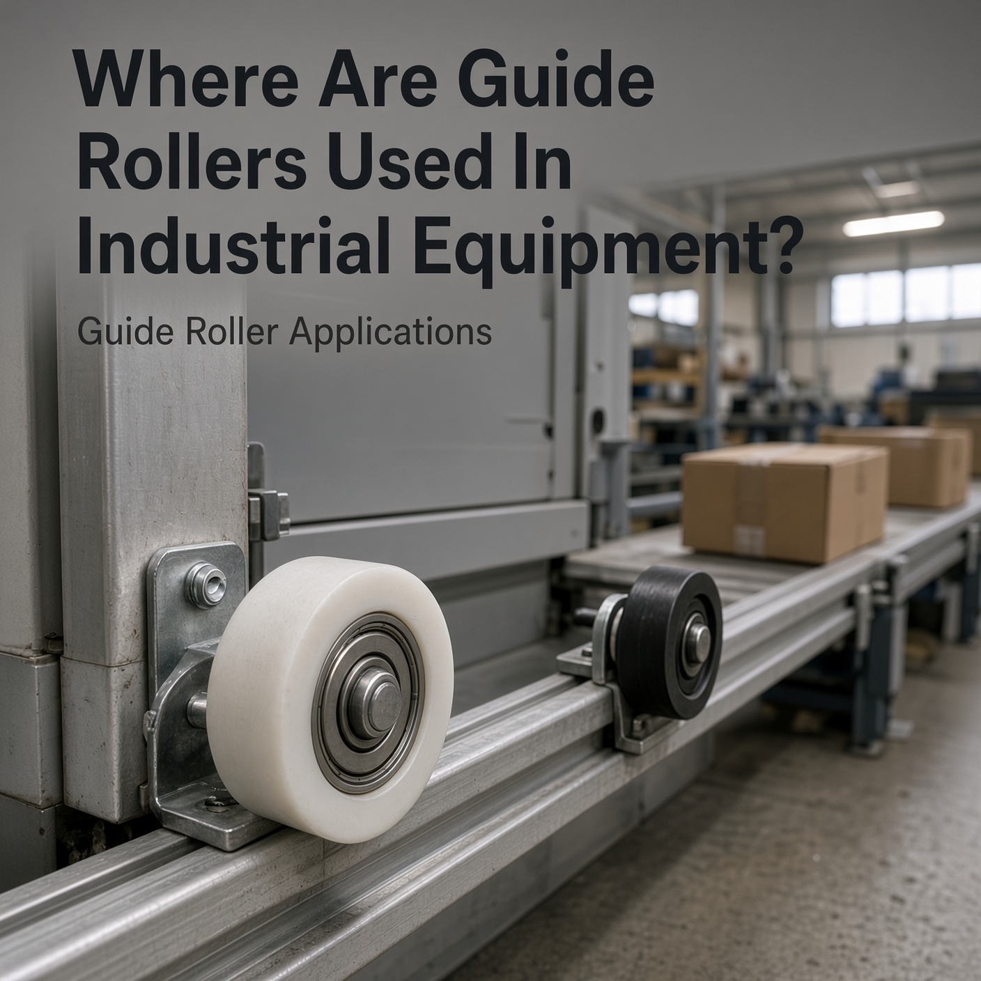  Ubi sunt Guide Rollers in Industrial Equipment