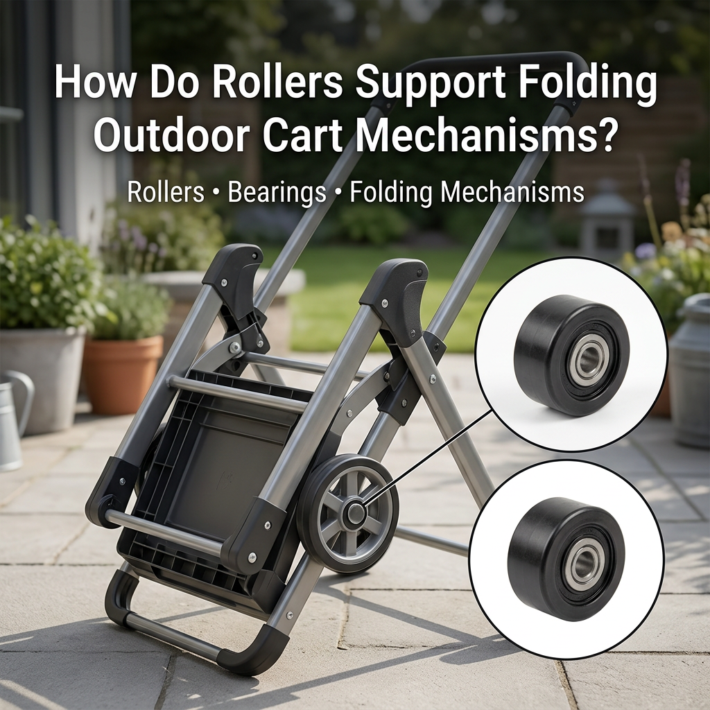  How Do Rollers Support Folding Outdoor Cart Mechanismi